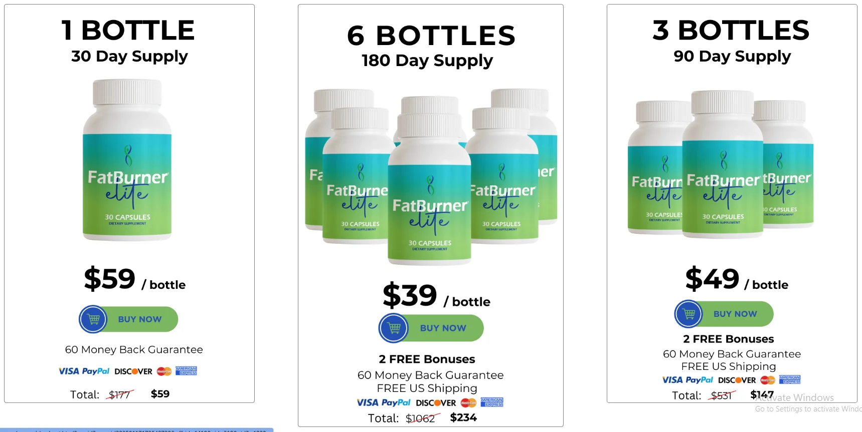 FatBurner Elite Official Website USA